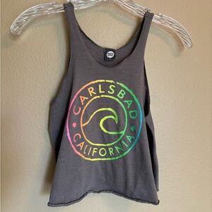 HELOHA Youth Size L/Women’s Size S, Carlsbad CA, Crop Tank Top, Super‎ Soft!